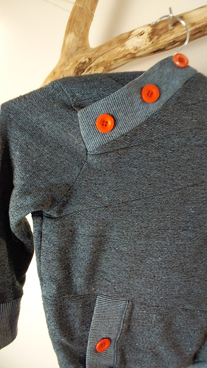 NIHIL Pullover Unbekannt Blaugrau