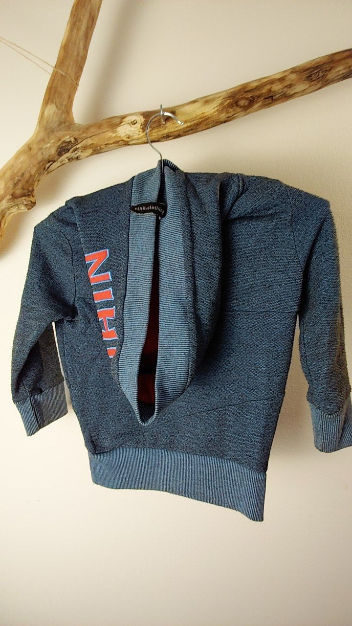 NIHIL Pullover Unbekannt Blaugrau