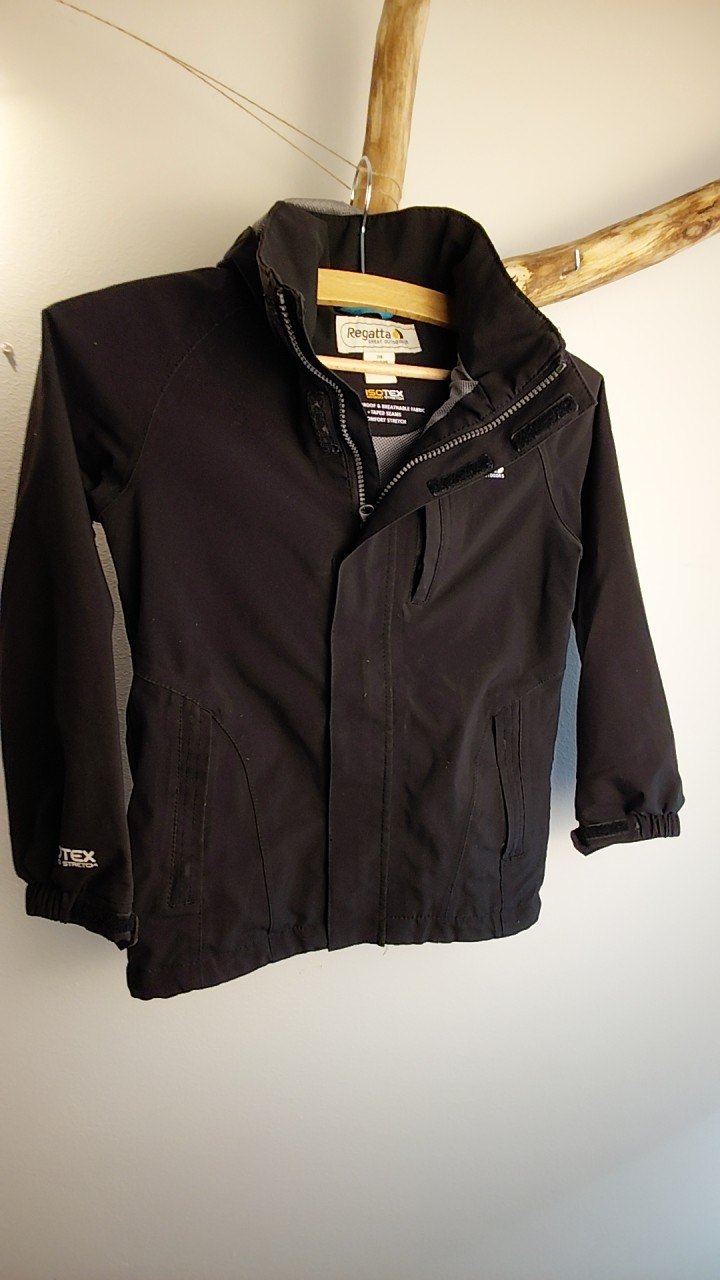Regatta Regenjacke 7/8 Schwarz