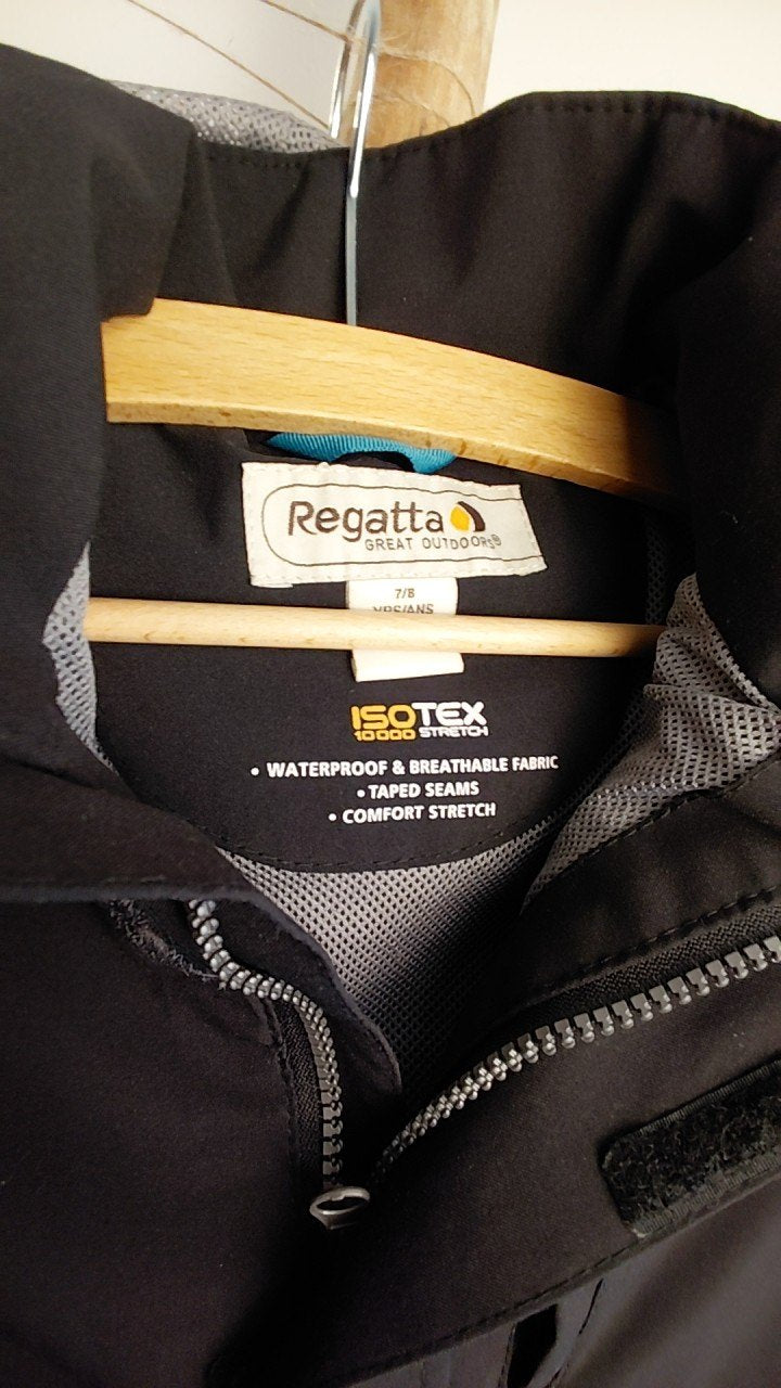 Regatta Regenjacke 7/8 Schwarz